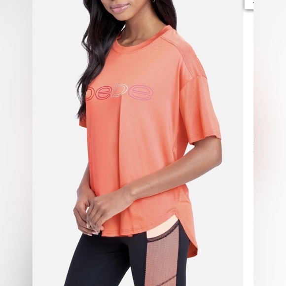 🌼NWT BEBE SPORT 3X MOISTURE WICKING TOP - Picture 3 of 12